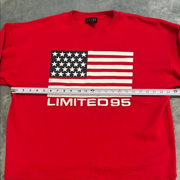 Vintage “The Limited '95" Crewneck Sweatshirt, Mens Large - Picture 6 of 9